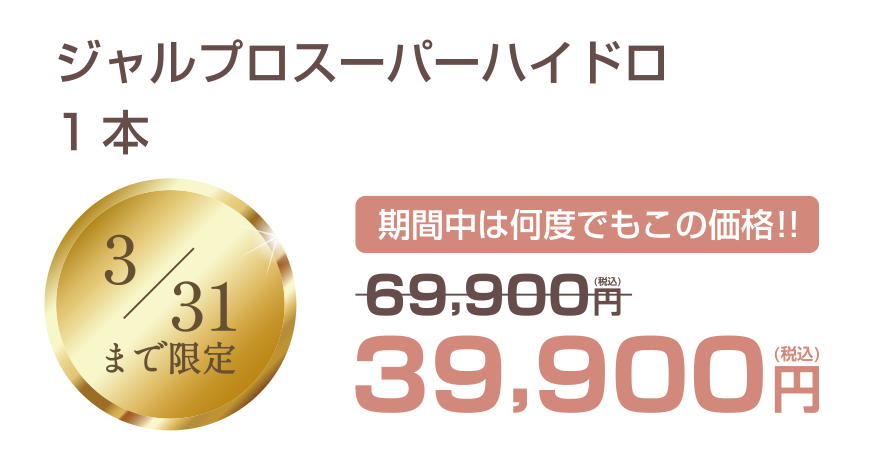 ジャルプロの費用